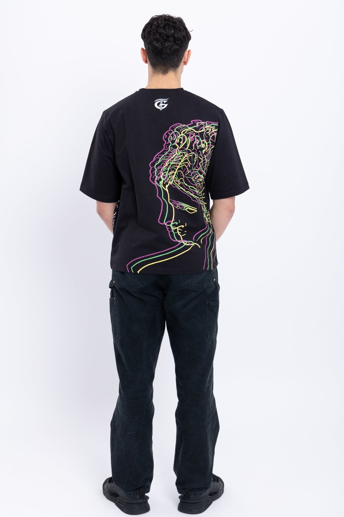 Renaissance Neon T-Shirt – Black - #GT#