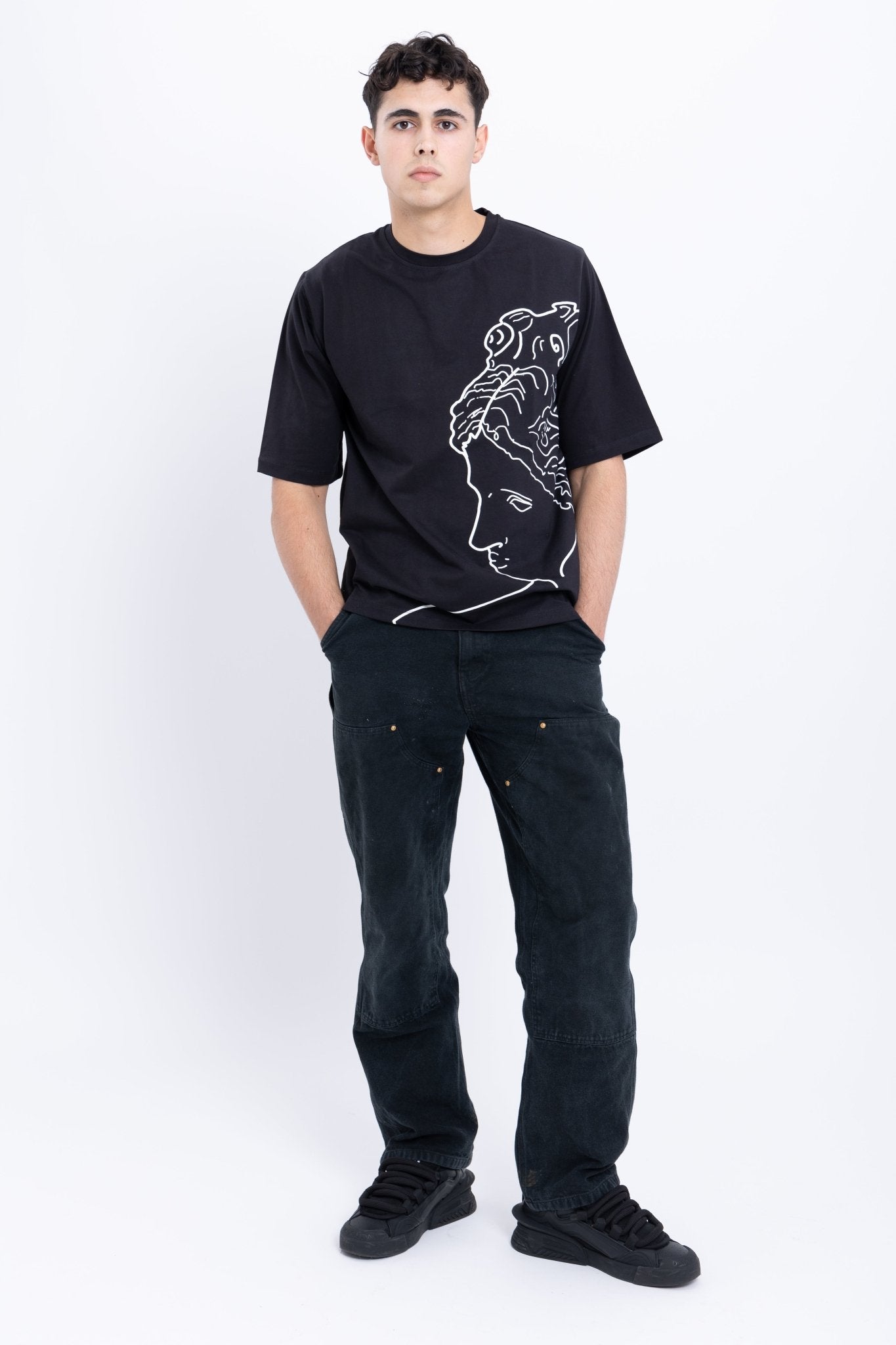 Renaissance Neon T-Shirt – Black - #GT#