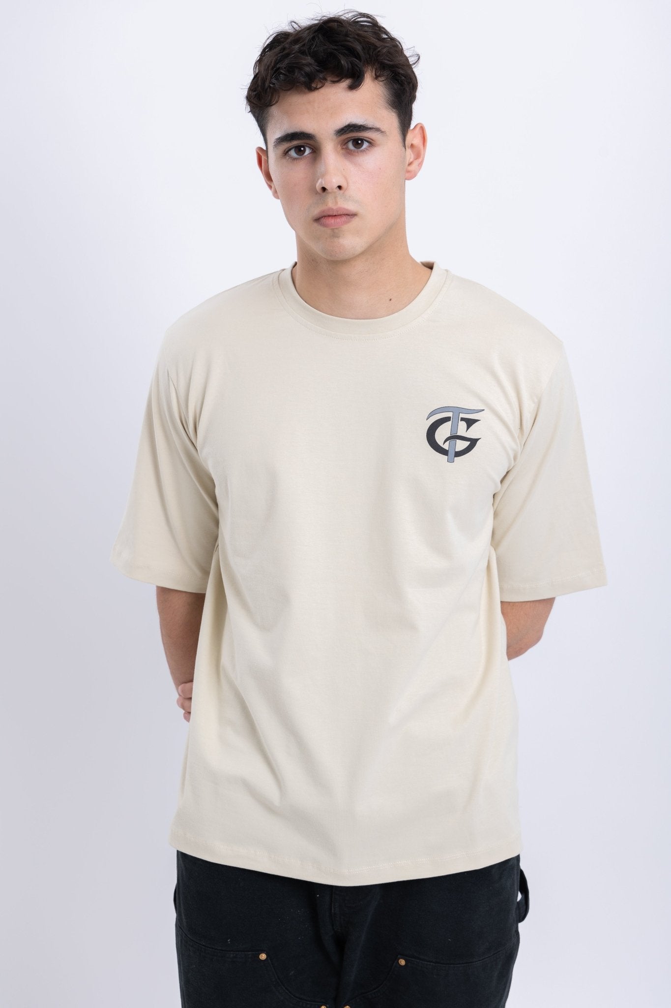 Sunflower Pot T-Shirt – Beige - #GT#