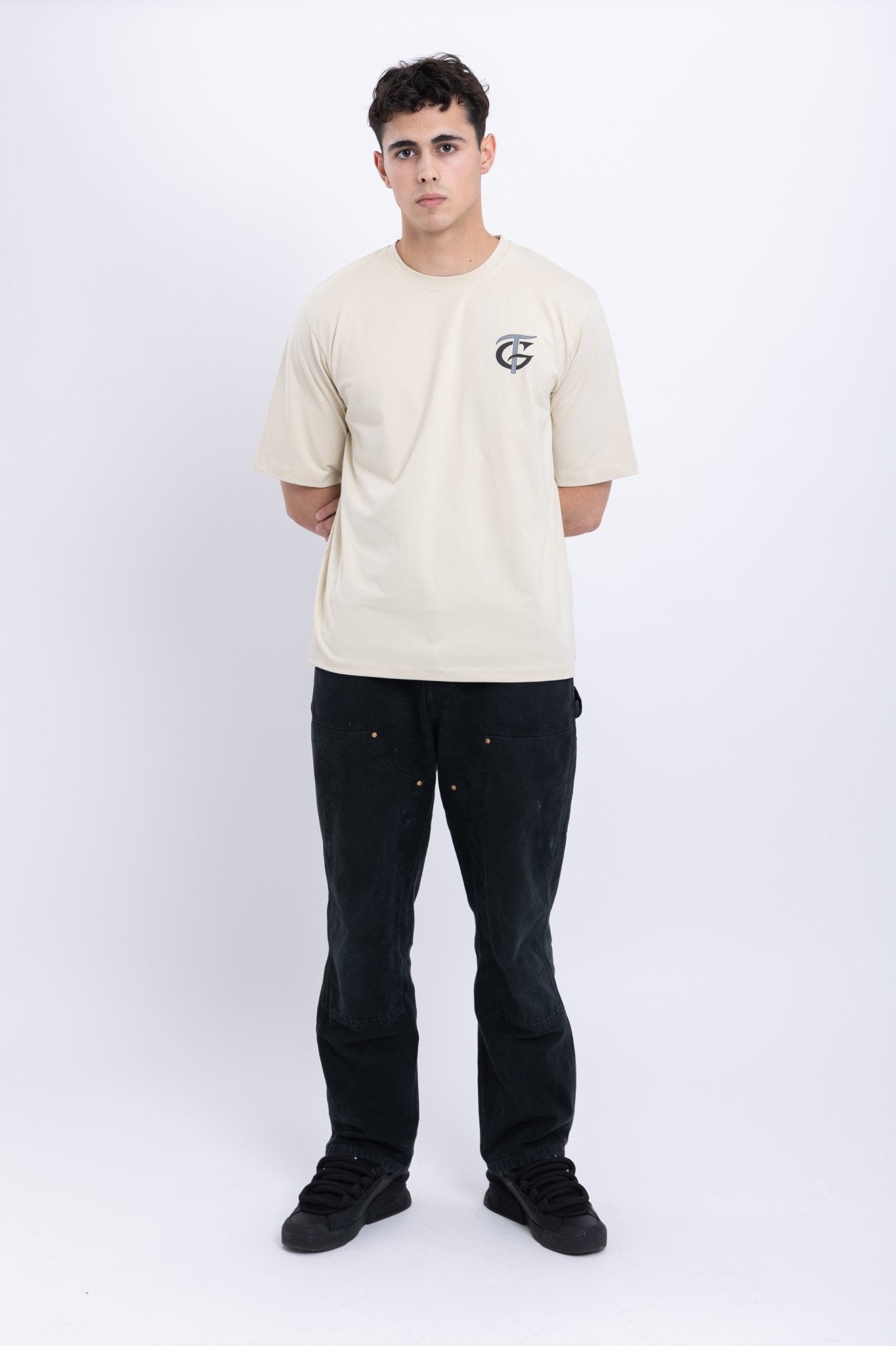 Sunflower Pot T-Shirt – Beige - #GT#